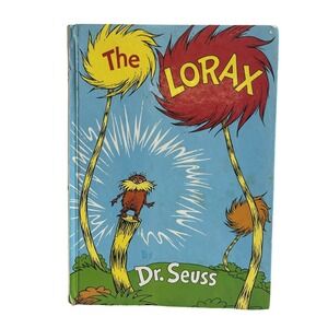 The‎ Lorax by Dr Seuss Hardcover Book Vintage Collectible
